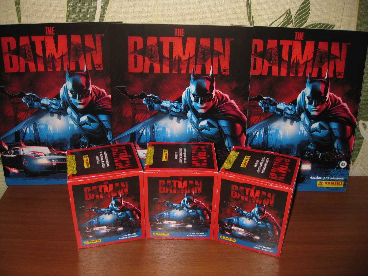 Panini the batman обмен наклейками (стикерами) - laststicker.ru