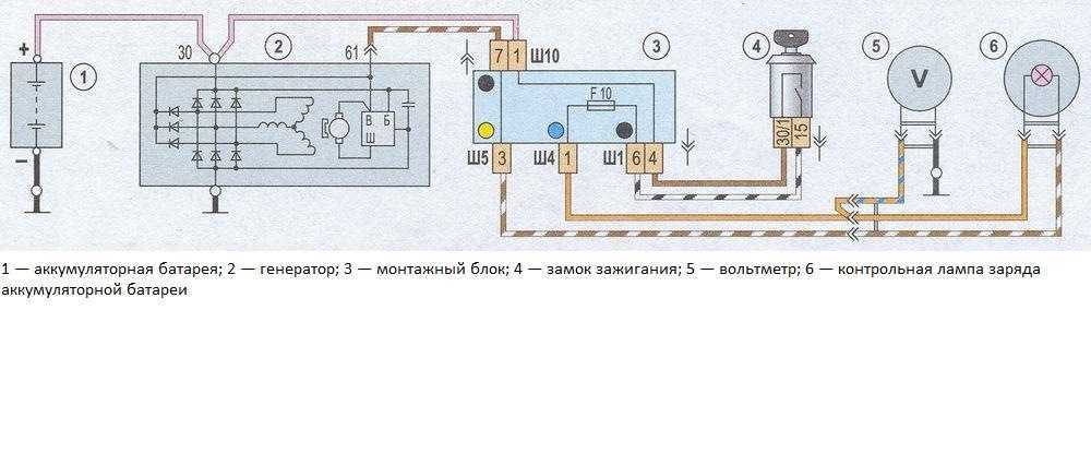На малых оборотах горит лампа аккумулятора ваз 2107 – про реле зарядки ваз 2107 | ⚡chtocar