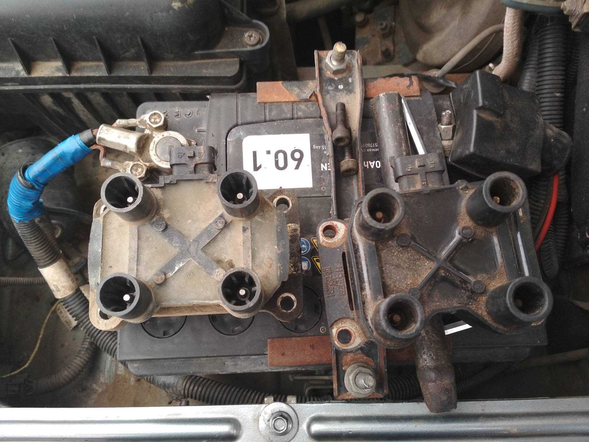 Катушка зажигания daewoo nexia