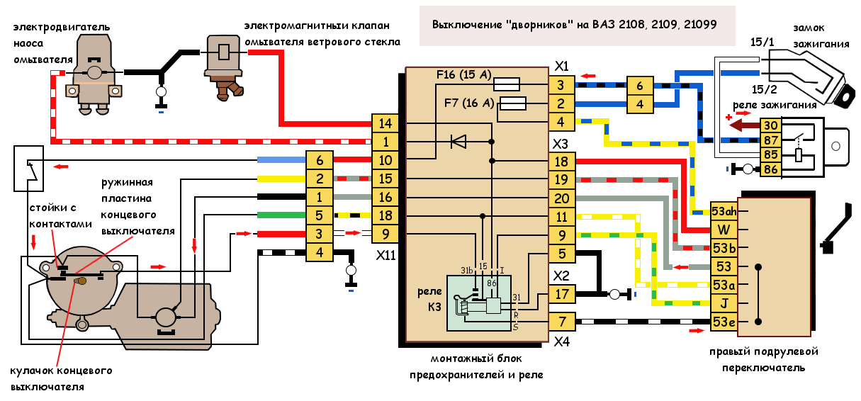 Здесь каждая схема ваз 2114 | общая схема 2114 инжектор 8 клапанов