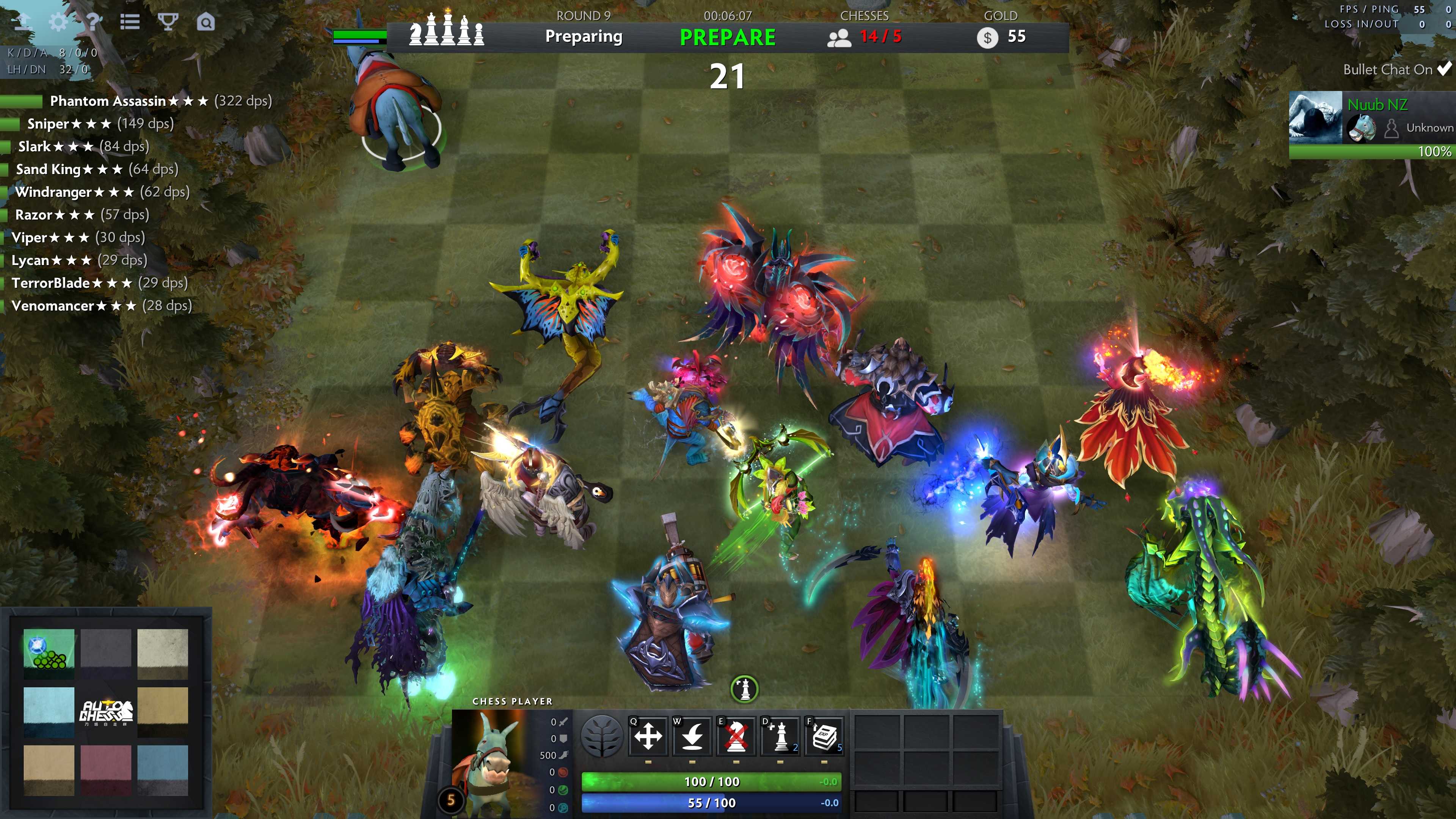 Синергия и комбинации героев по классам и расам в dota auto chess