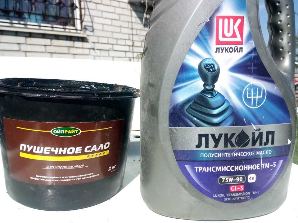Обработка автомобиля пушечным салом