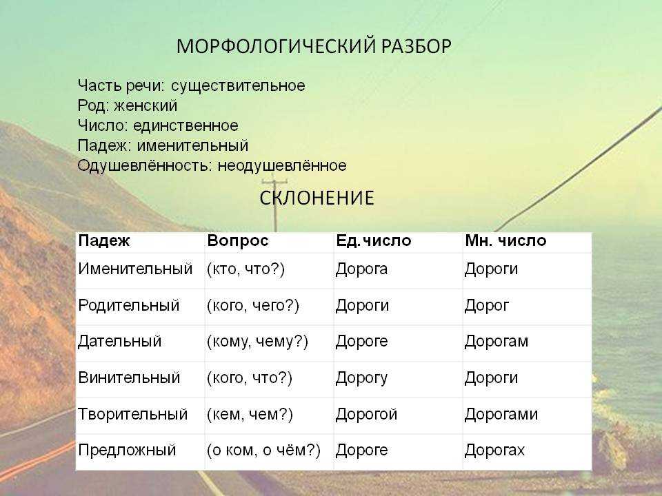 Слово машина какого рода: разбор существительного по роду
