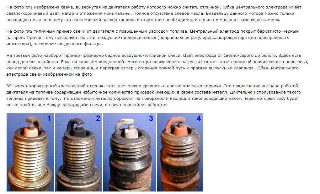 Что делать, если залило свечи зажигания
