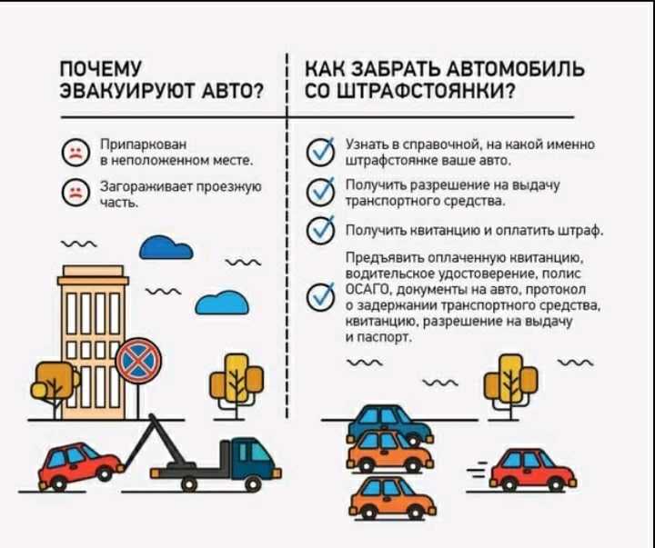 Как забрать машину со штрафстоянки в 2023 году: все о задержании транспортного средства и правилах эвакуации