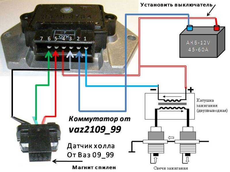 Бесконтактная система зажигания на ниву 21213