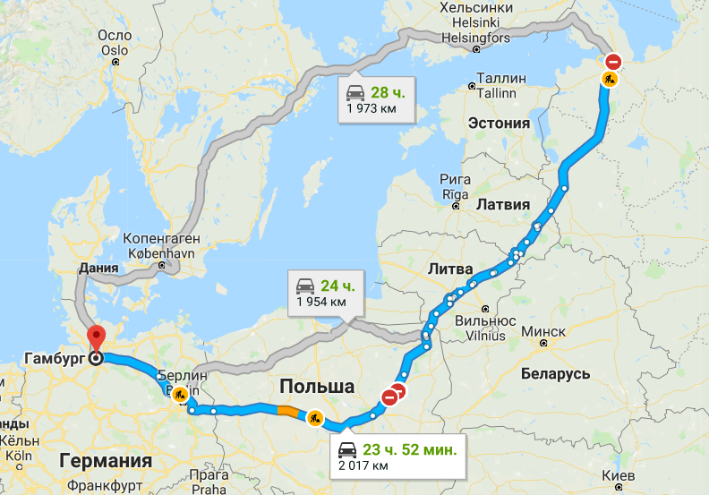 Как привезти авто из калининграда в россию самостоятельно?