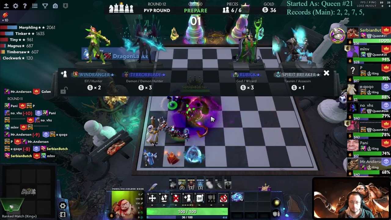 Auto chess mobile стратегии, герои, ошибки