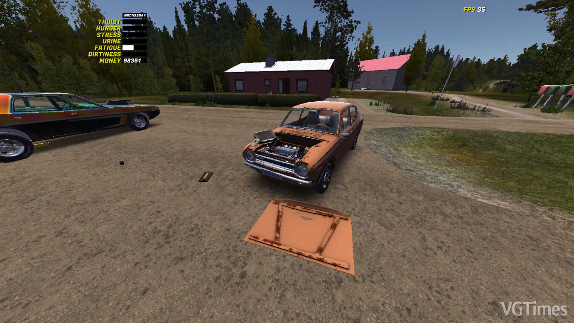 Где найти спидометр в my summer car