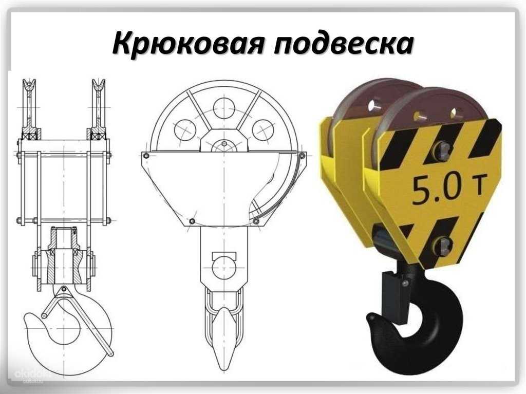 Крюковая подвеска. типы крюковых подвесок. | мтомд.инфо
